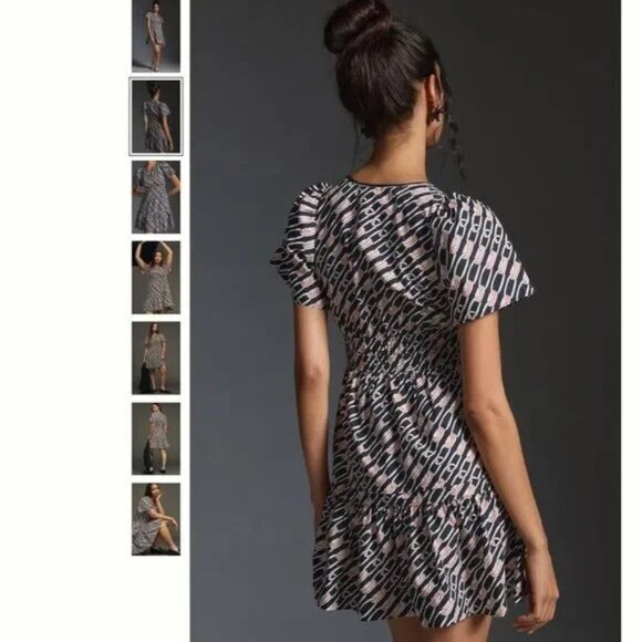NWT Anthropologie The Somerset Mini Dress - Picture 2 of 9
